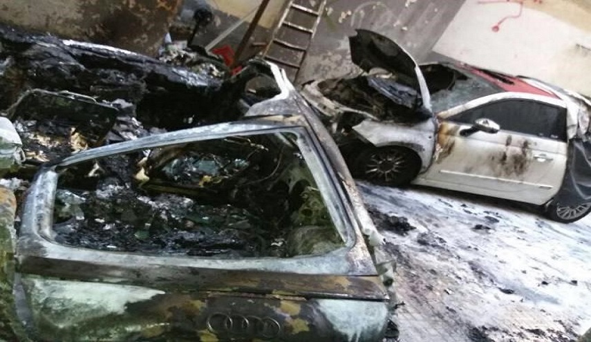 إحراق سيارتين سعوديتين في بيروت.. والسبب؟!