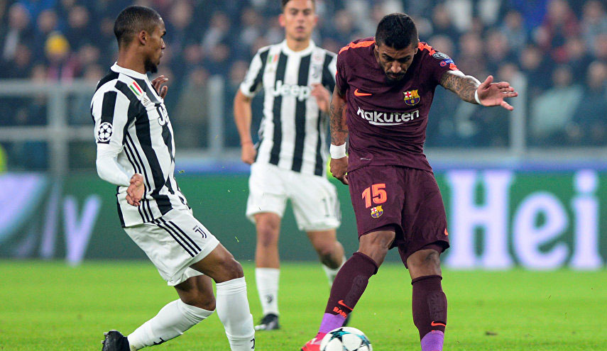 مباراة متواضعة بين برشلونة ويوفنتوس في دوري الأبطال
