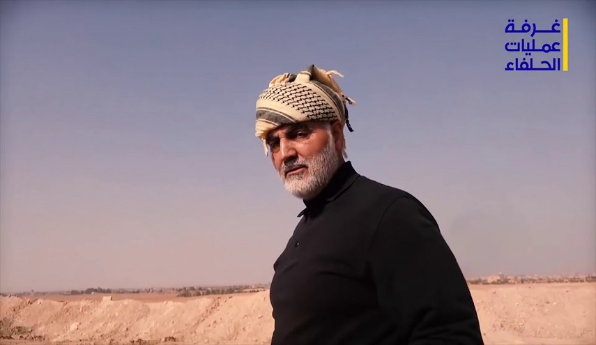بالصورة ... سليماني يترك رسالة اعتذار إلى مواطن سوري لا يعرفه!