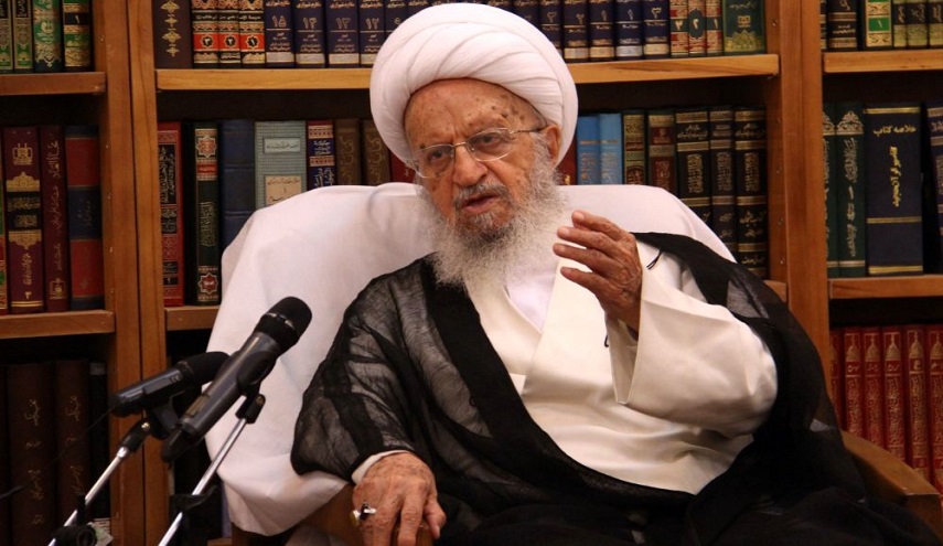 آية الله مكارم شيرازي: الانتصار على داعش تحقق بفضل الوحدة بين المسلمين