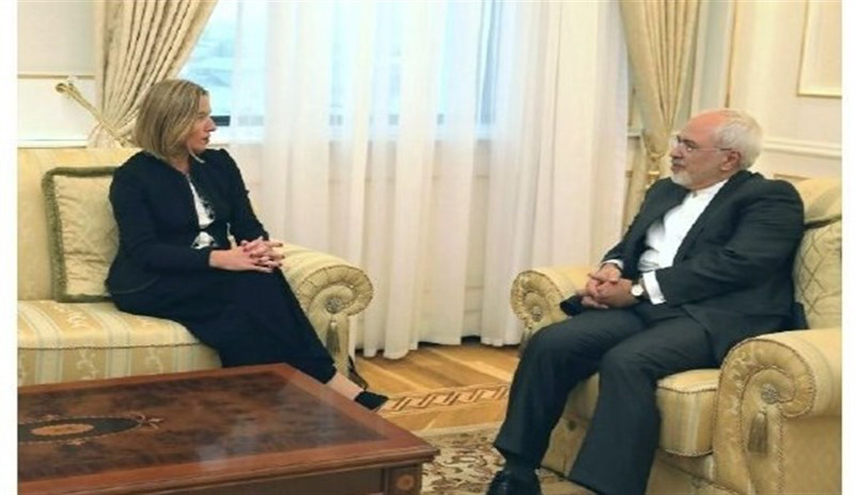 موغريني: بحثت مع ظريف القضايا الثنائية والاقليمية