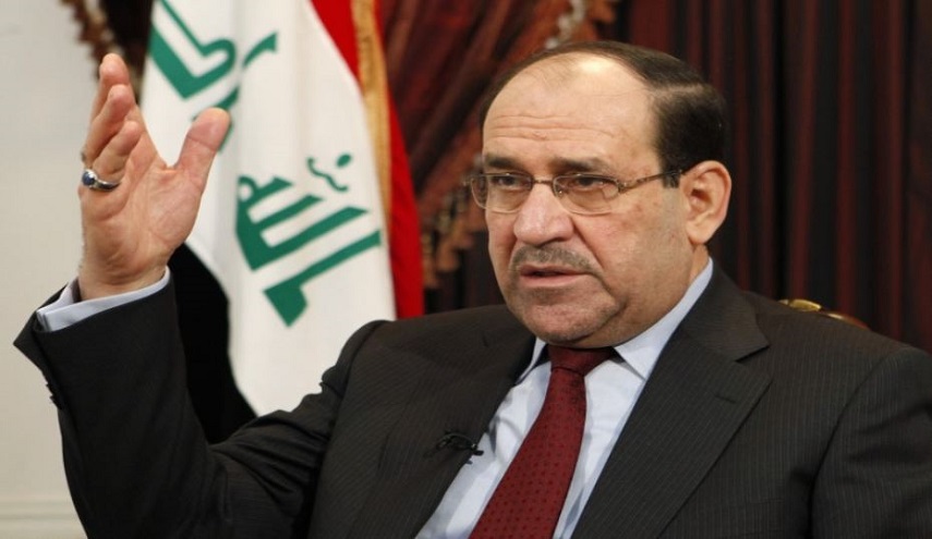 نوري المالكي يرفض بشدة تصريحات ماكرون ضد الحشد الشعبي 