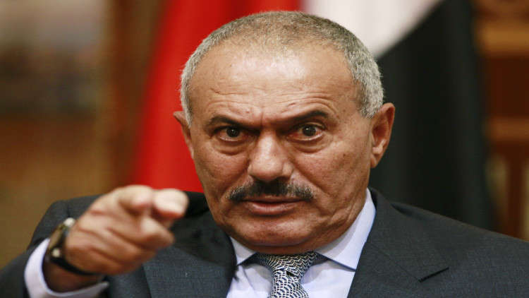 صورة للكمين الذي تعرض له صالح قبل قتله 