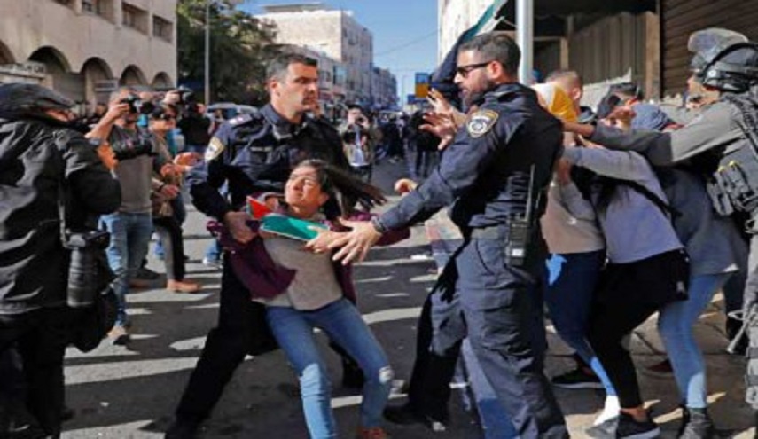 شعارات ضد مللك السعودية وابنه في مسيرات نصرة لفلسطين