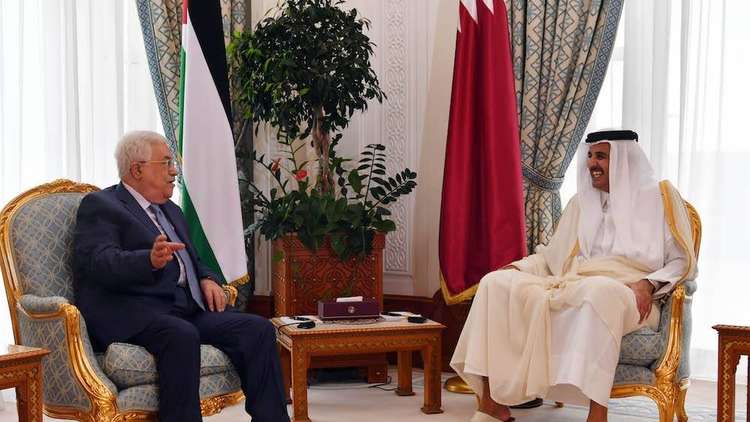 عباس يبحث مع أمير قطر "الرد" على قرار ترامب حول القدس