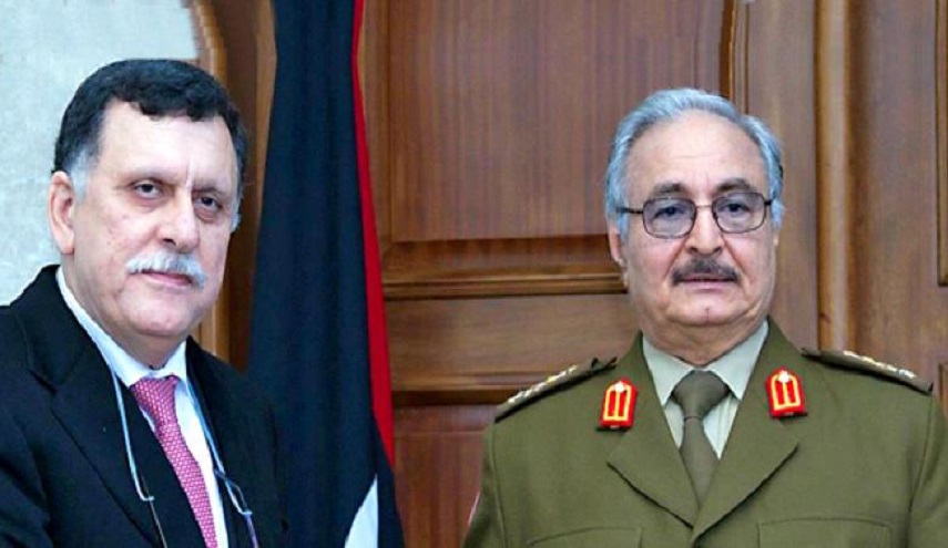 الجزائر تدعم السراج على حساب حفتر