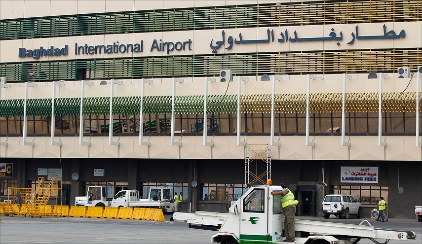 شاهد اصطدام في مطار بغداد... وهذه هي النتيجة!
