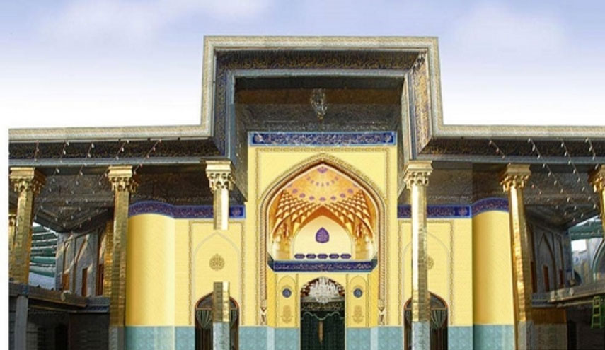 بالصور.. إعادة تقوية وتذهيب "طارمة" العتبة العباسية المقدسة