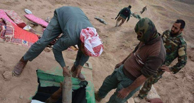 الحشد الشعبي يكتشف مخزناً  لصواريخ فتاكة جنوب غربي كركوك