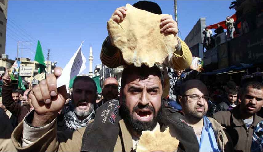 كيف سيتلقى الشعب الاردني خبر زيادة حكومته سعر الخبز مئة بالمئة؟
