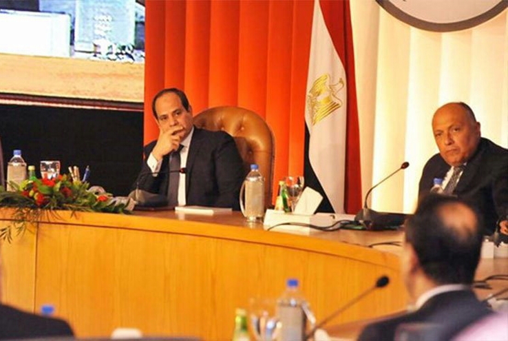 مصر.. تفاصيل محاولة استهداف طائرة وزيرين على لسان السيسي