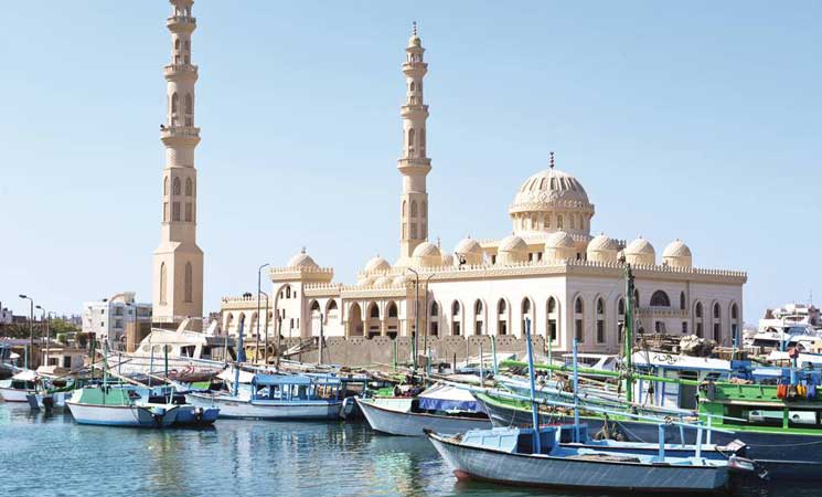 مسجد جامع ميناء قطب گردشگري ديني مصر
