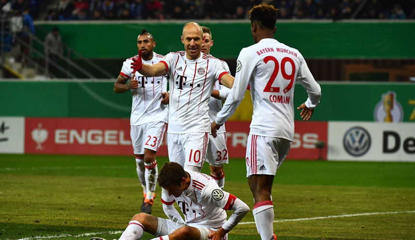 بايرن ميونخ يسحق بادربورن ويتأهل للمربع الذهبي في كأس ألمانيا