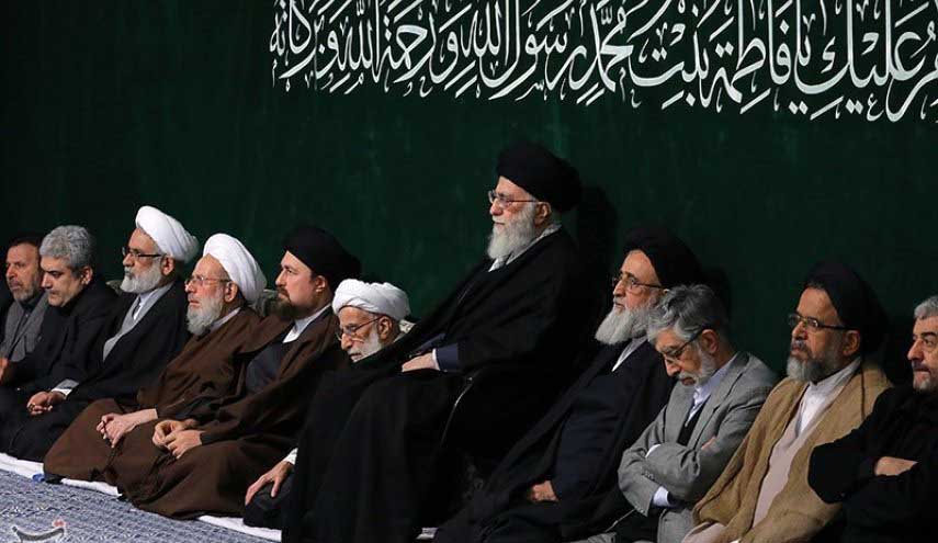اقامة مجلس عزاء ذكرى استشهاد السيدة فاطمة الزهراء (س) بحضور قائد الثورة