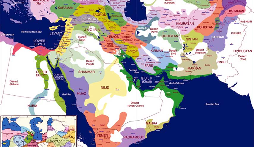 موقع أميركي: الشرق الأوسط يعيش التفكك والتشرذم.. وايران هي الهدف الأميركي!!