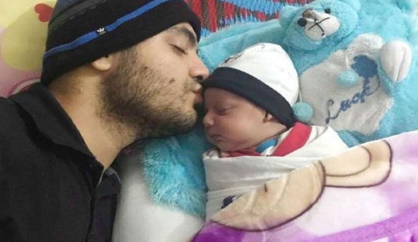  بالصّور: بعد أن فقد أسرته وأطرافه.. عراقي يحقق حلم الأبوة 