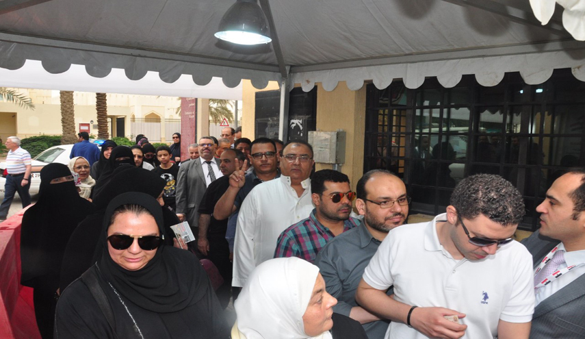 بدء تصويت المصريين بالكويت فى اليوم الثالث والأخير للانتخابات الرئاسية