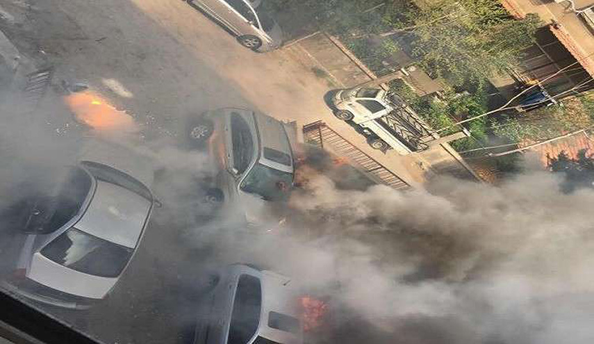 قذائف صاروخية على أحياء سكنية في دمشق وإصابة مدنيين