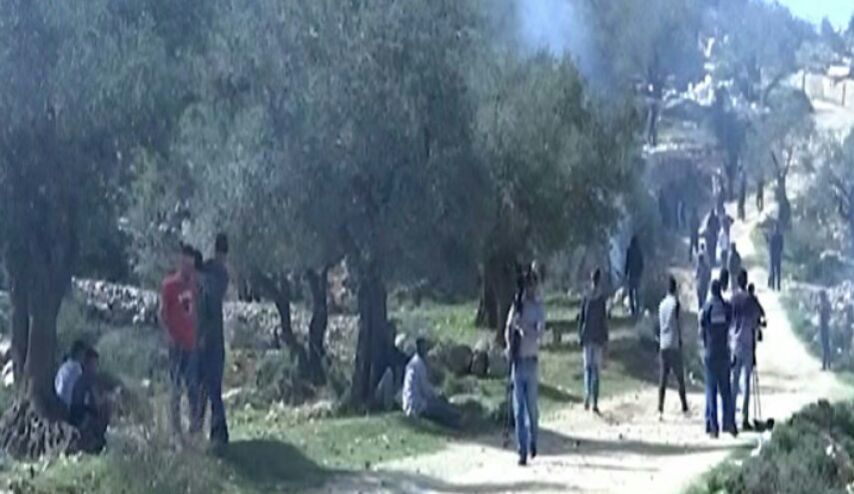 بدء المواجهات مع قوات الاحتلال بالضفة