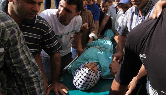 استشهاد طفل فلسطيني في غزة
