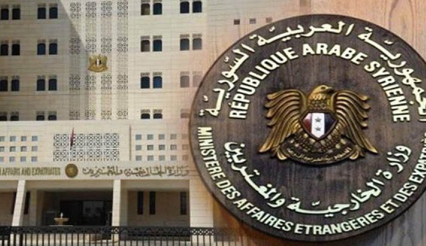  الخارجية السورية: مزاعم الكيميائي اسطوانة مملة وبالية 