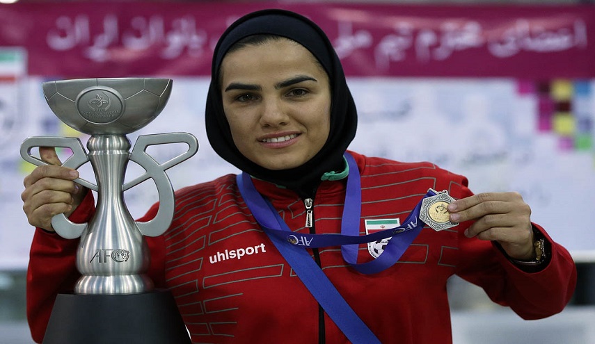 إيرانية ضمن أفضل 5 لاعبات كرة صالات في آسيا