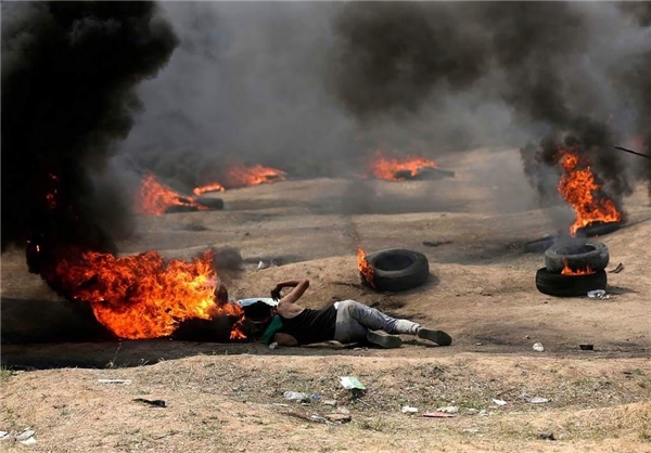 شهادت سه فلسطيني در درگيري هاي امروز غزه و خان يونس