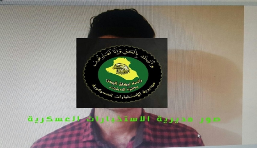  القاء القبض على ارهابي بارز عند مدخل تكريت