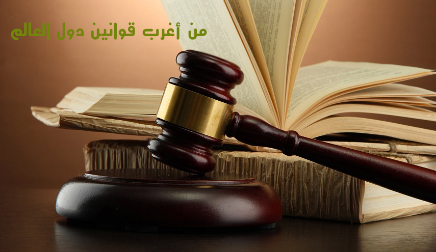 من أغرب قوانين دول العالم! 