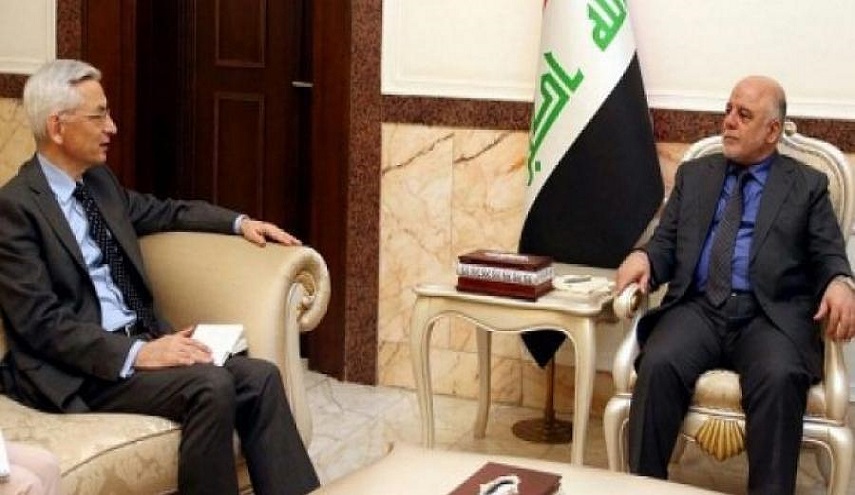 ماذا دار بين العبادي والسفير الفرنسي في بغداد؟