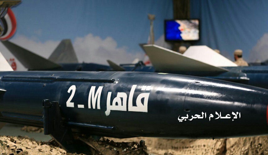 صاروخ باليستي قاهر ام تو يدك تجمعات المرتزقة بالساحل الغربي لليمن  