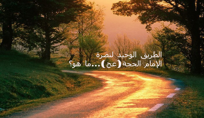 الطريق الوحيد لنصرة الإمام الحجة(عج)...ما هو؟