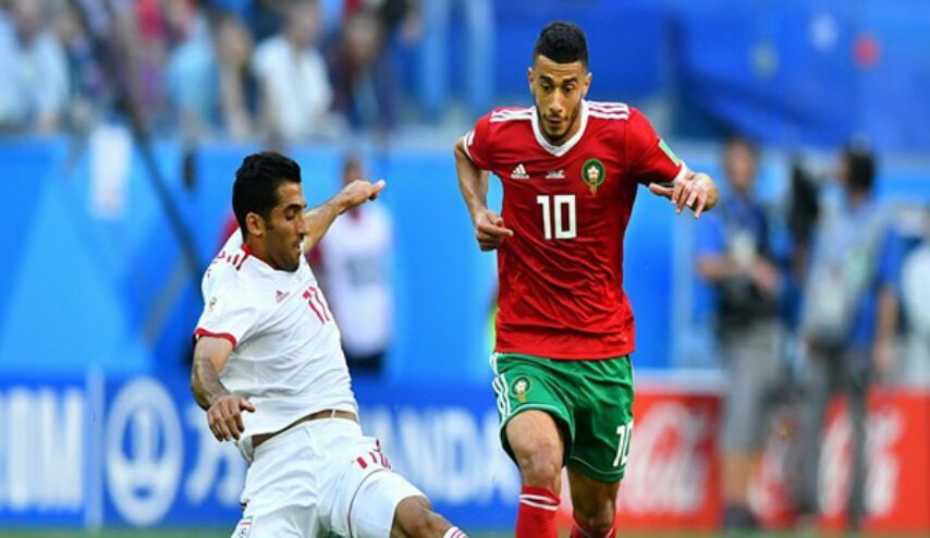 ايران تقتنص فوزا ثمينا من المغرب في الوقت القاتل