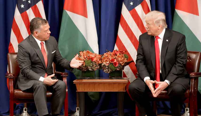 حينما يتملق عبدالله الثاني ترامب!