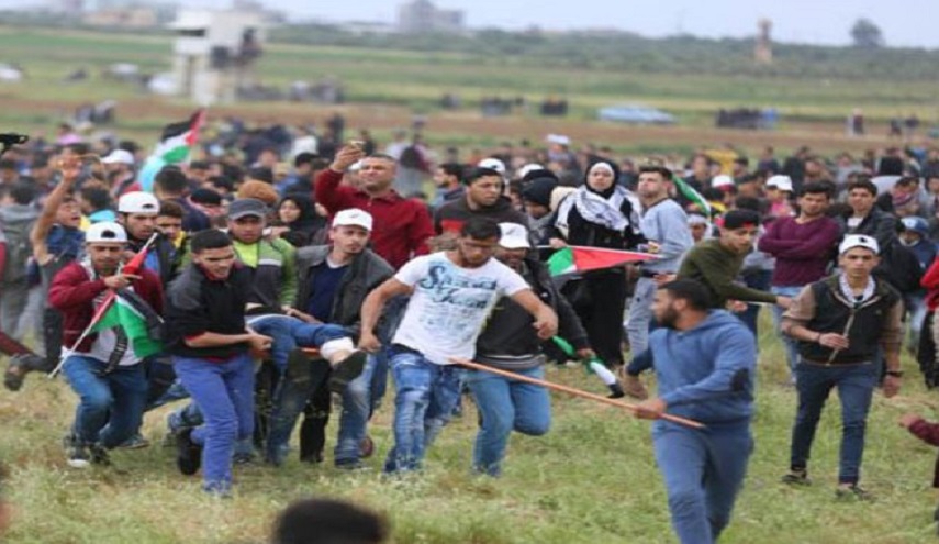  شهيد و 134 إصابة بالرصاص الحي على حدود غزة 