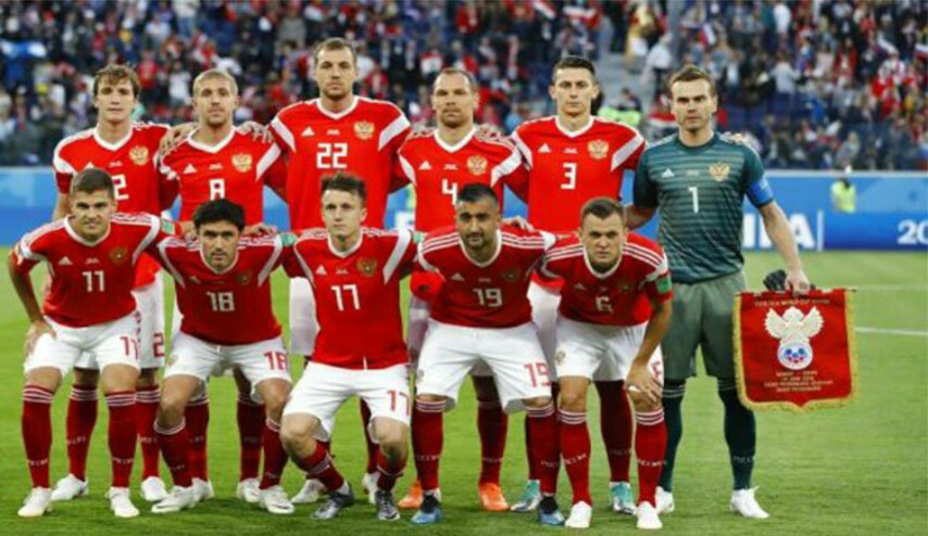 المنتخب الروسي يوجه رسالة للجماهير قبل مباراة كرواتيا
