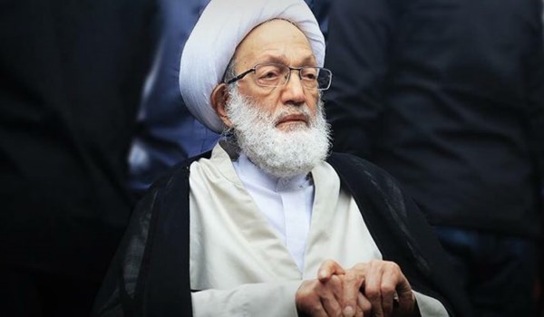 آية الله الشيخ عيسى قاسم يصل لندن الاثنين لمتابعة العلاج وسط قلق من ترحيله