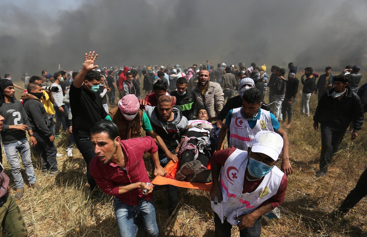 استشهاد فتى فلسطيني برصاص الاحتلال شرق غزة