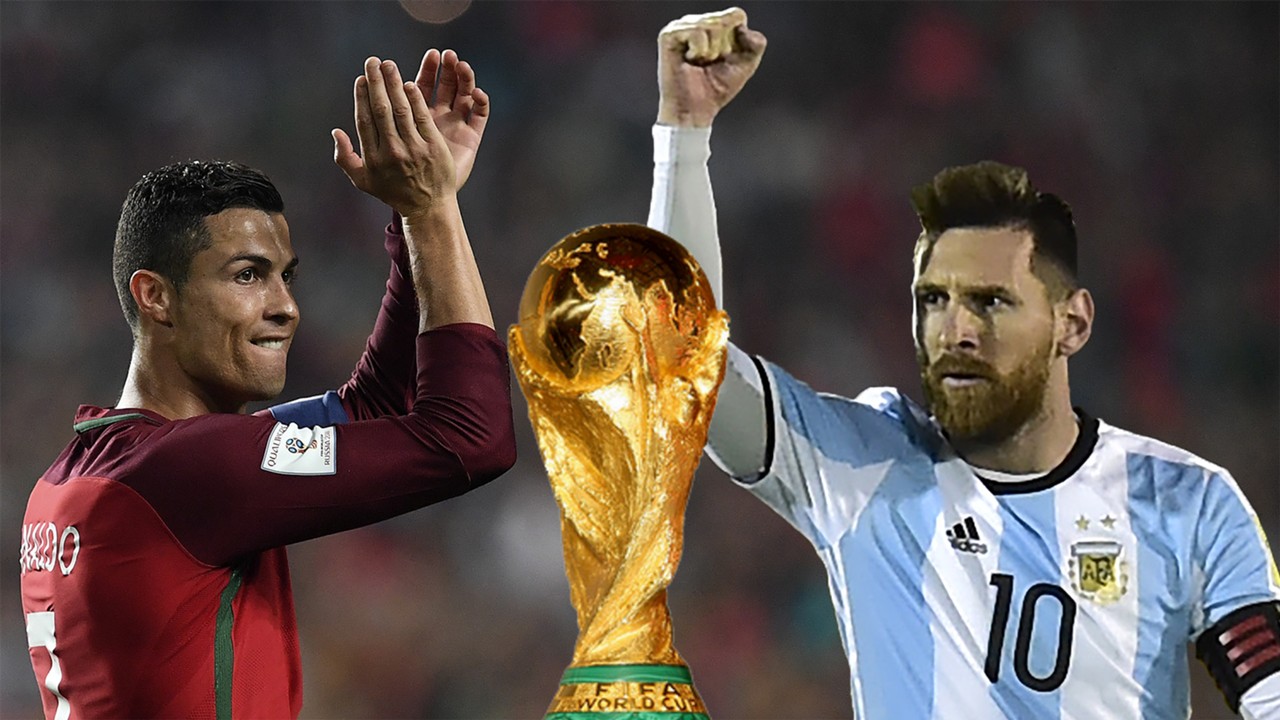 ميسي ورونالدو يتنافسان على جائزة أخيرة في المونديال