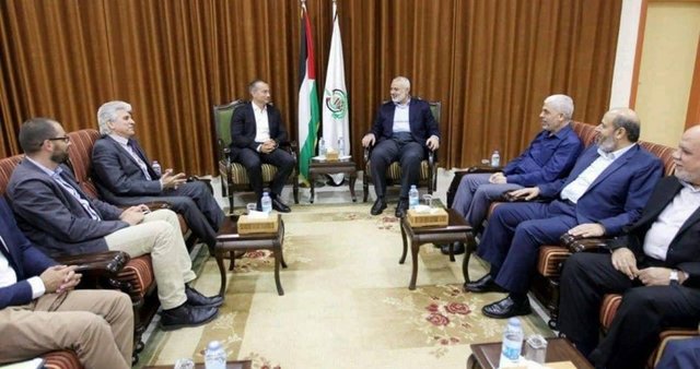 ديدار فرستاده سازمان ملل با «هنيه»