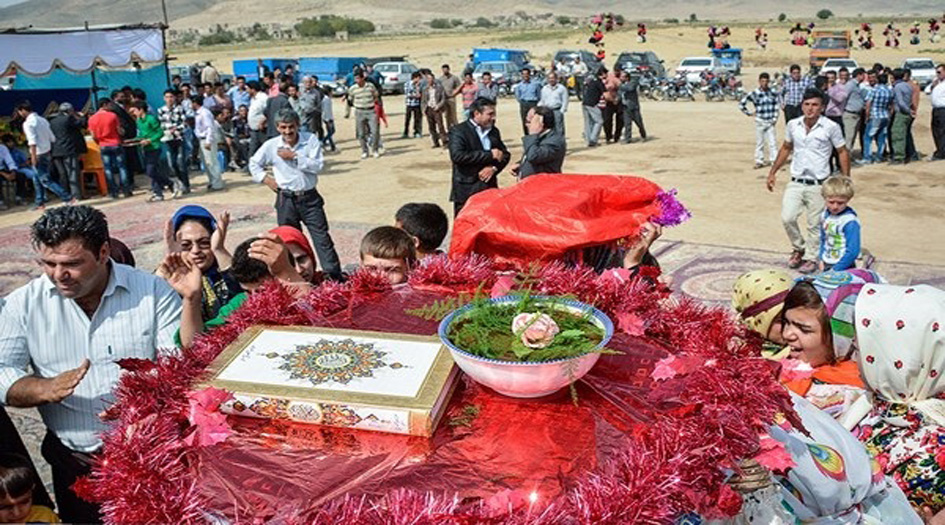 بالصور.. مراسم عرس تقليدي في قبائل كرمانج الرحل
