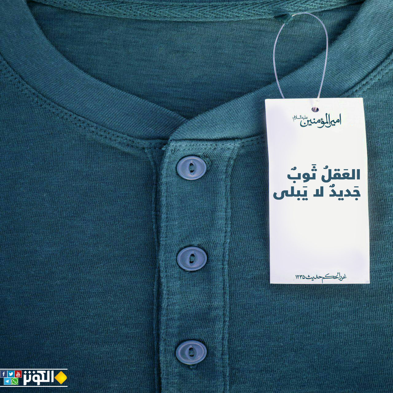 العقل ثوب!!