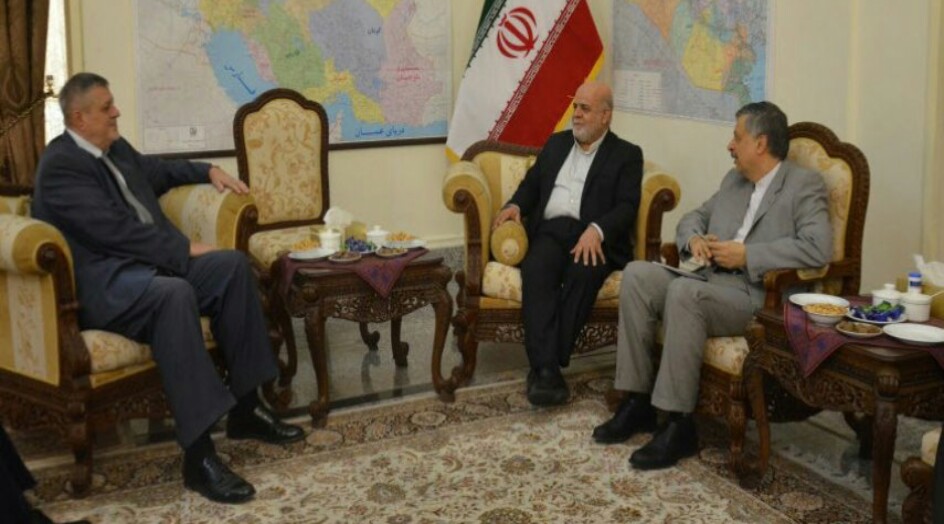 السفير الإيراني يتشاور مع المندوب الأممي الخاص في الشأن العراقي