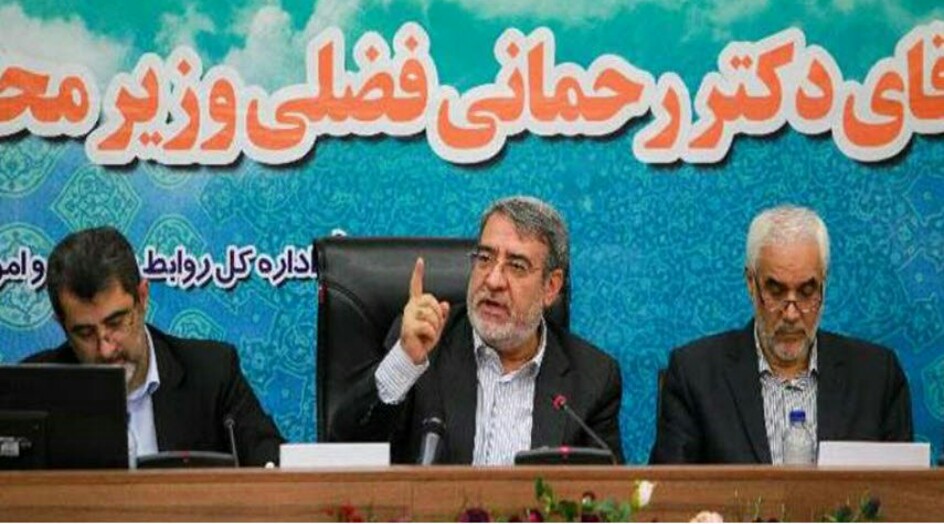 تصريح لوزير الداخلية الايراني حول محاولات زعزعة امن البلاد