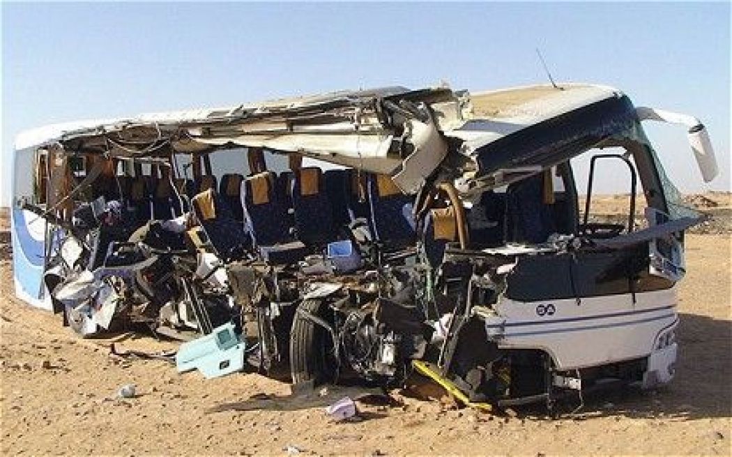  قتلى وجرحى في تصادم حافلتين بمصر 