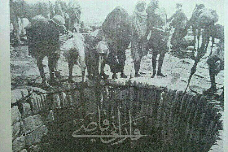 تصوير بي نظير چاه زمزم مربوط به 100 سال پيش