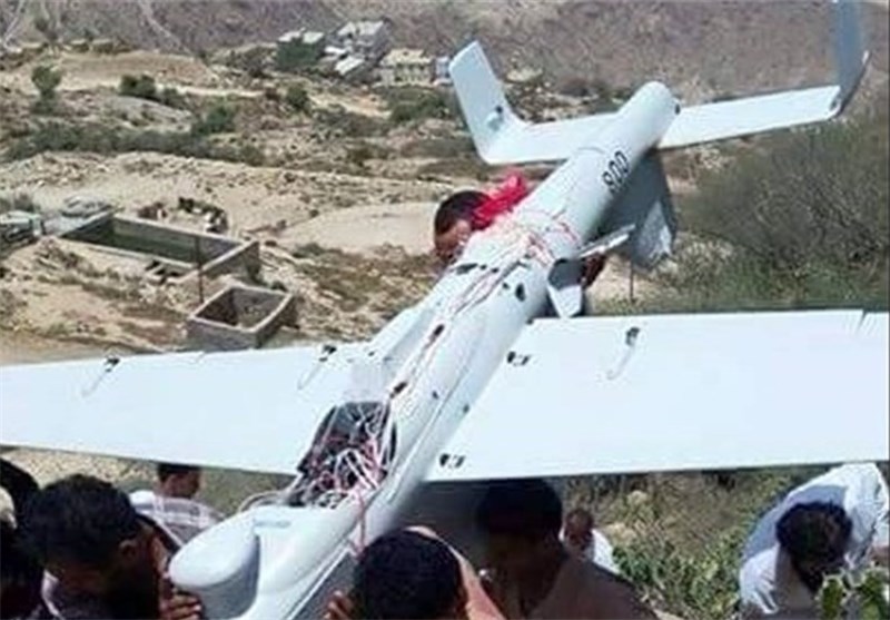 اسقاط طائرة تجسس سعودية في جيزان 