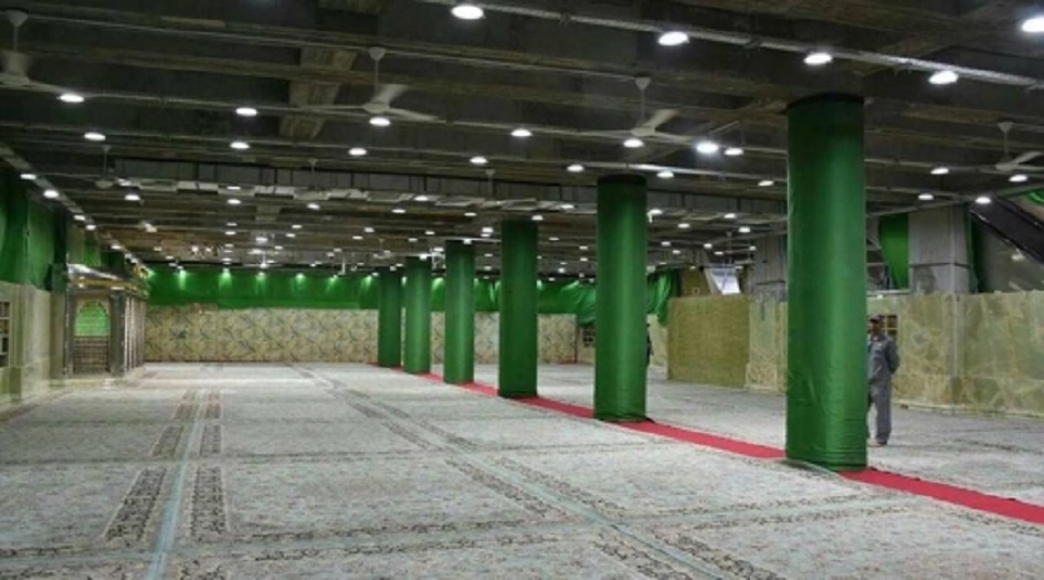 العتبة الحسينية تفتح سراديبها لاستقبال زوار الامام الحسين (ع )