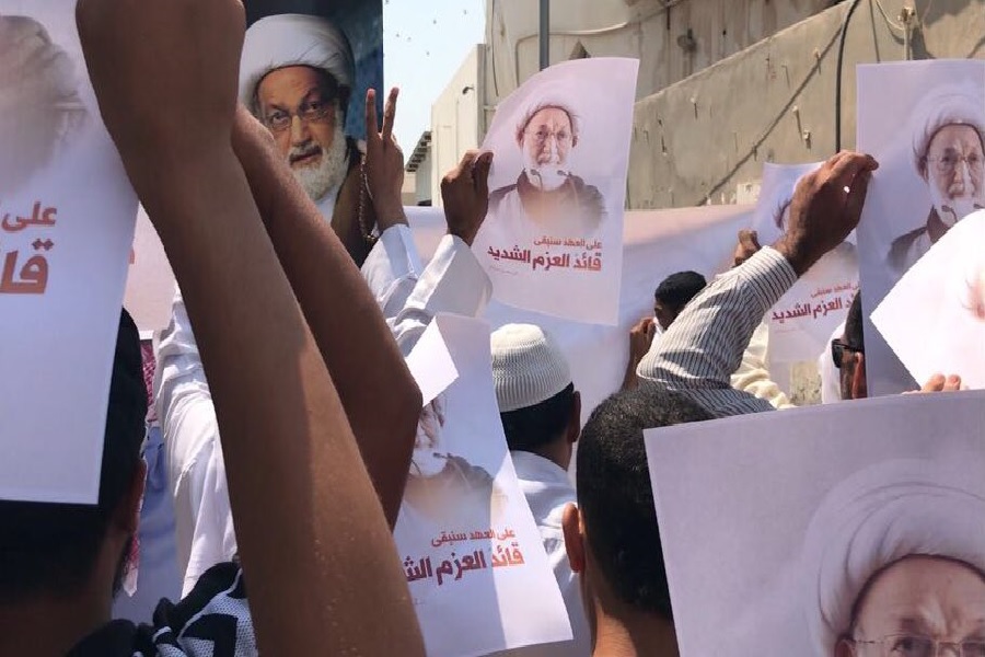 شيعيان بحرين با شيخ عيسي قاسم تجديد ميثاق كردند