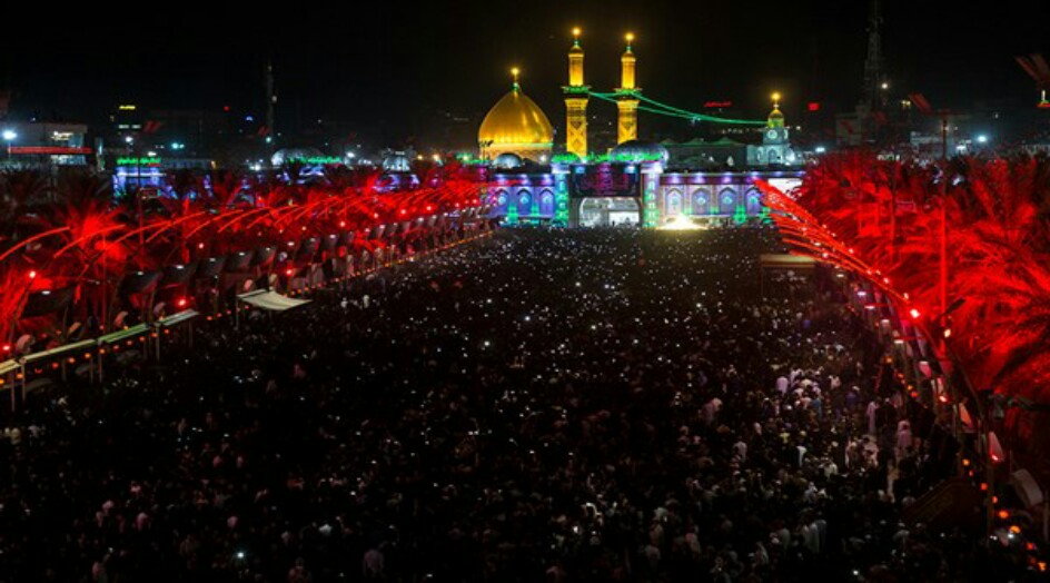 بالصور: الاستعدادات لتاسوعاء وعاشوراءعند مرقد الامام الحسين (ع)